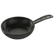 STAUB	1221623	Сковорода круглая, 16 см, с чугунной ручкой, черная